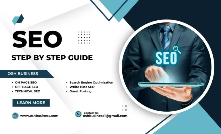 THE BEGINNERS STEP BY STEP SEO GUIDE